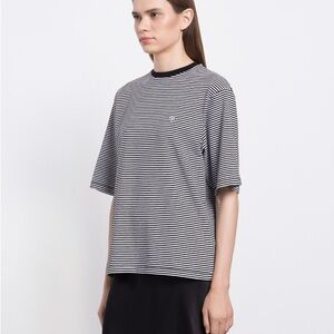 Annie Bing Striped Black and White Women's Top size small